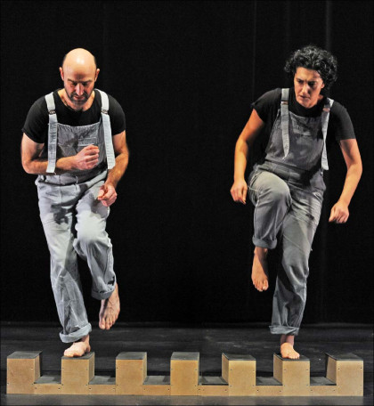 Le duo de danseurs
